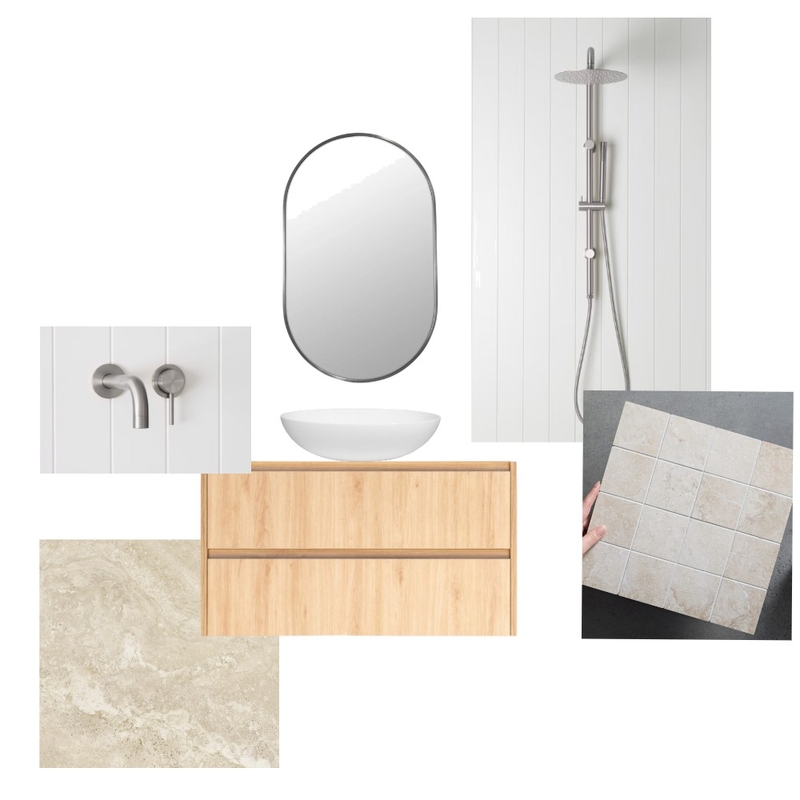 Caringbah Rd Bathroom Concept 3 Interior Design Mood Board by Veronica M
