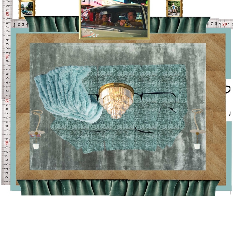 Cinema Teal Colour Drench Mood Board by dl2407 on Style Sourcebook