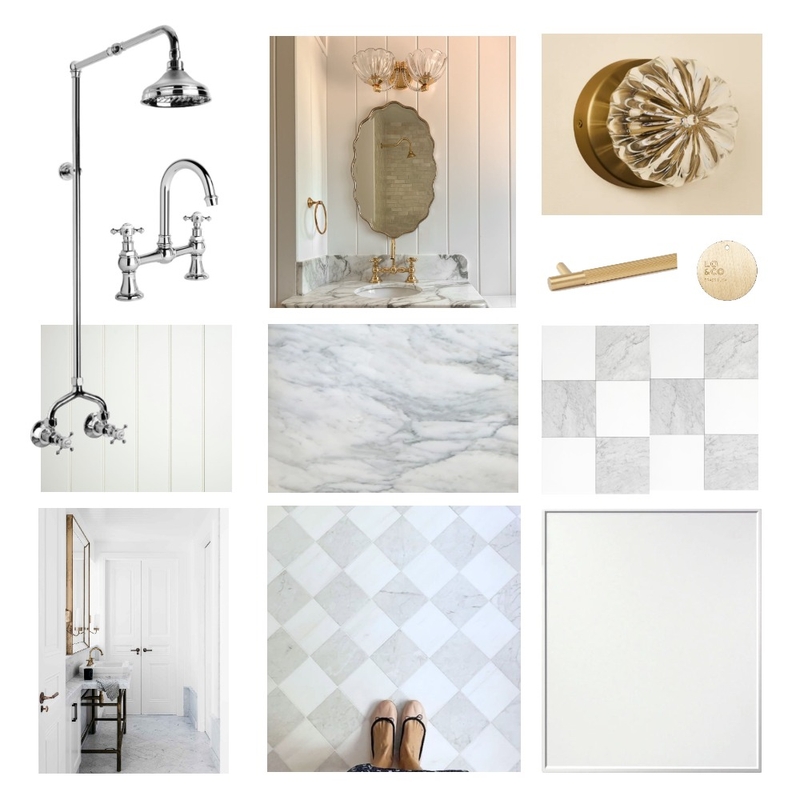 Bathroom - Concept 1 - Idea 2 Interior Design Mood Board by Dennis Hill Architecture