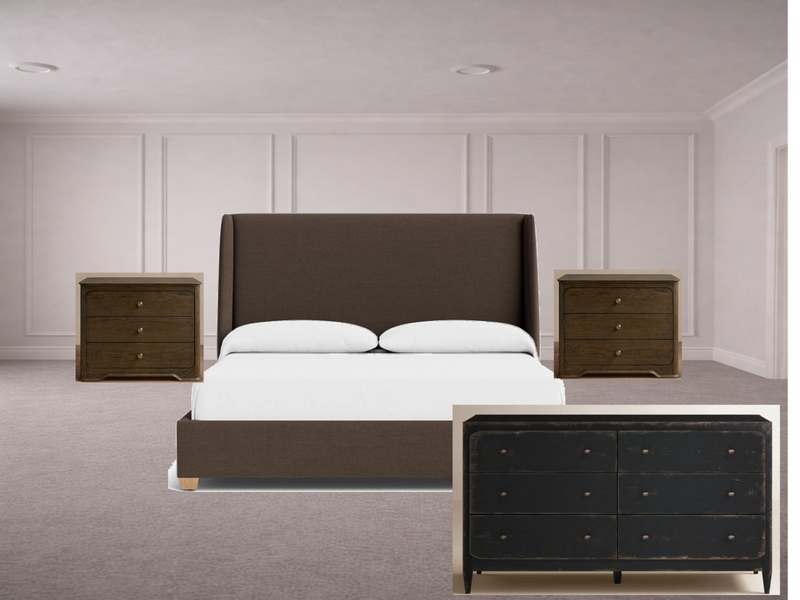 Master Bedroom Interior Design Mood Board by abautis1