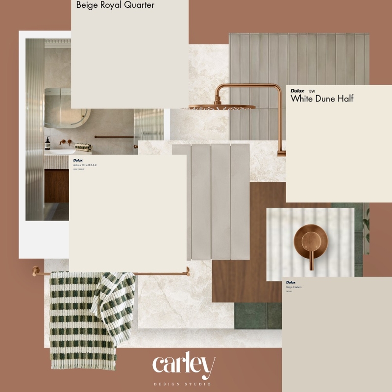 Inspiration Series - Fluted Walnut Mood Board by Carley Design Studio on Style Sourcebook