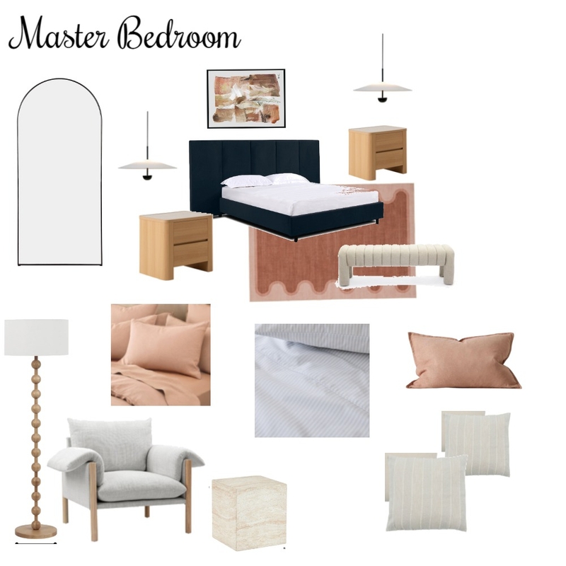 Adam & Emily Master Bedroom Mood Board by instyle_byrhi@outlook.com on Style Sourcebook