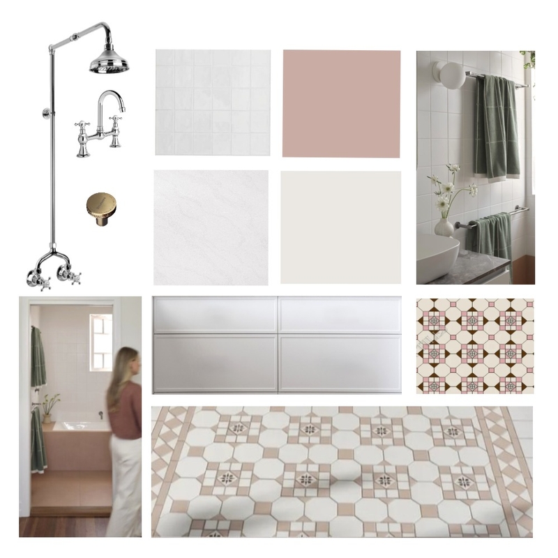 Hazlebank - Powder Room re organised Mood Board by Dennis Hill Architecture on Style Sourcebook