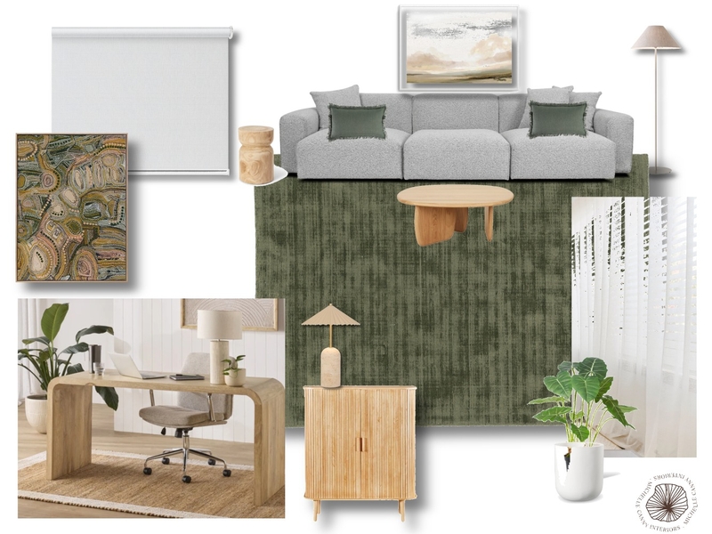 Living Area/Office - Jesmond Project Mood Board by Michelle Canny Interiors on Style Sourcebook
