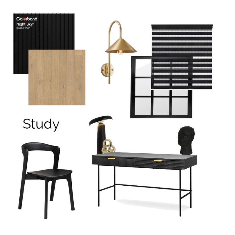 Study Moodboard Mood Board by Studio7 Stylings on Style Sourcebook