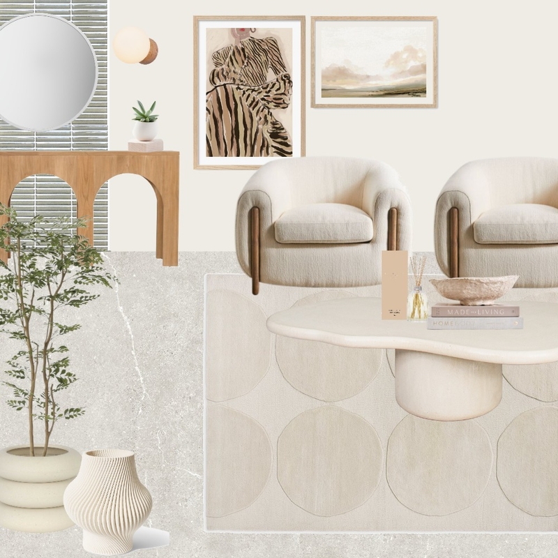 Marimekko Isot Kivet Natural White Mood Board by Unitex Rugs on Style Sourcebook