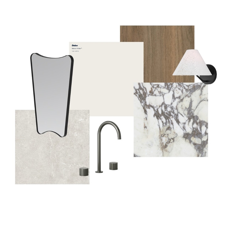 farmhouse powder room Interior Design Mood Board by archified.office@gmail.com