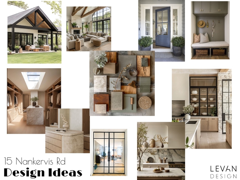 Nankervis Rd Interior Design Mood Board by Levan Design