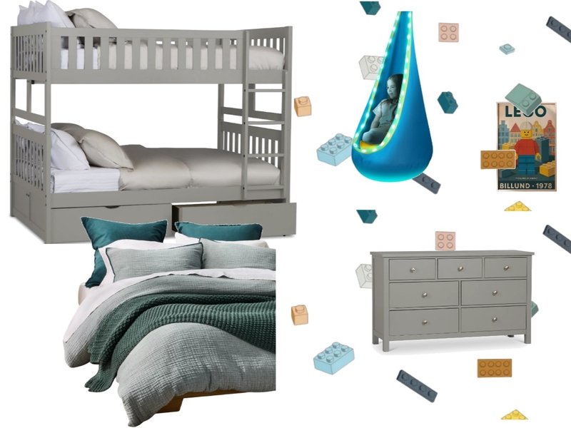 Blessing Kids Bedroom Interior Design Mood Board by maru.rodz11