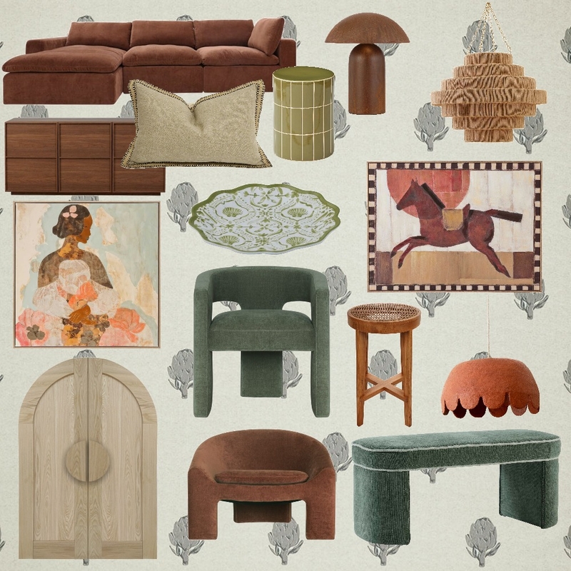lounge Mood Board by h :) on Style Sourcebook