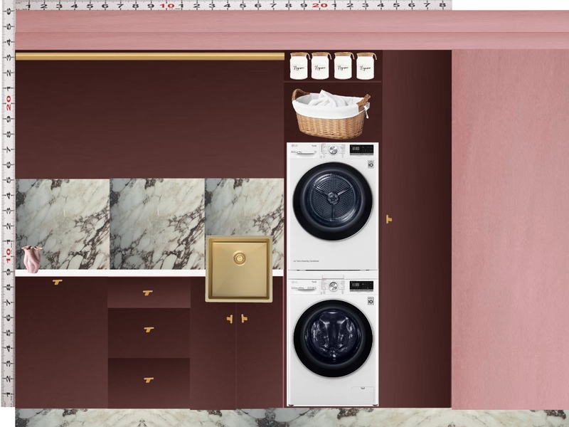 Laundry Interior Design Mood Board by dl2407