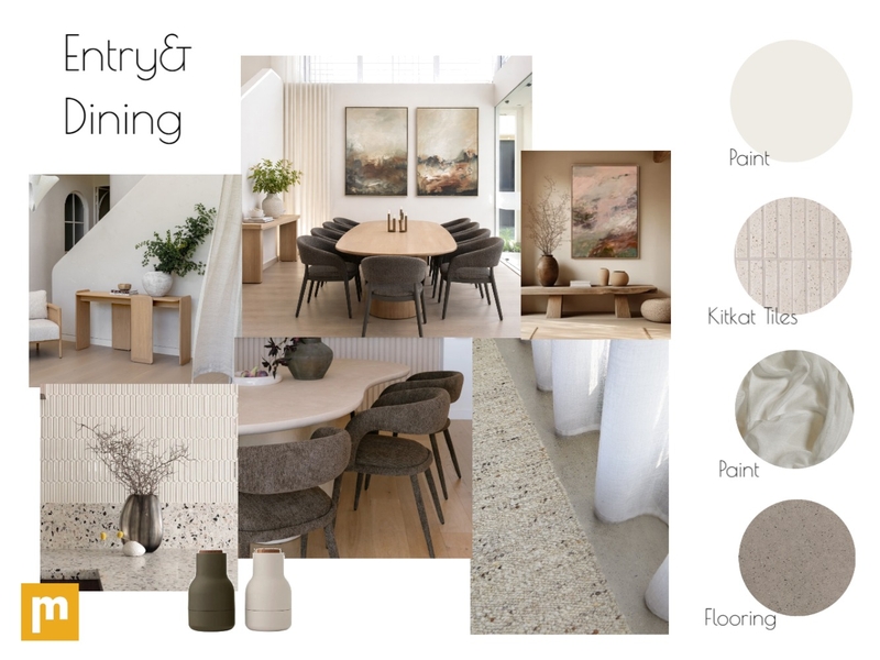 Entry & Dining - Norrie Mood Board by Morrissey Blinds & Interiors - Home Styling on Style Sourcebook