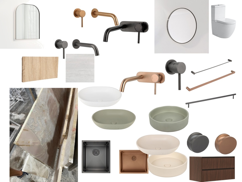 Bathroom 3 Interior Design Mood Board by janine-8378