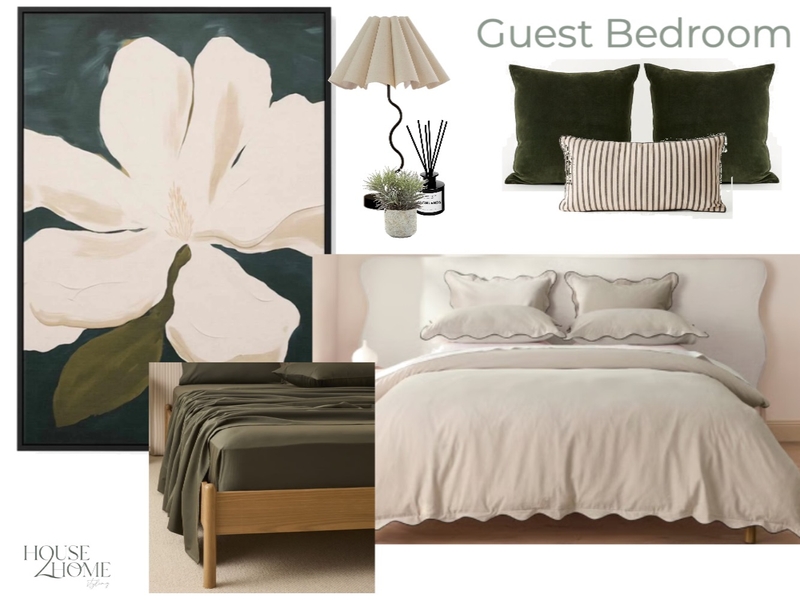Norwest Guest Room Mood Board by House2Home on Style Sourcebook