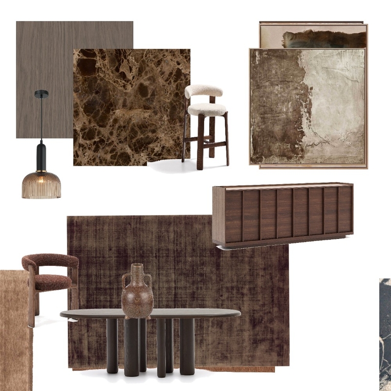 Elevated Kitchen/Dining - Dark Mood Board by BLYF Interiors on Style Sourcebook