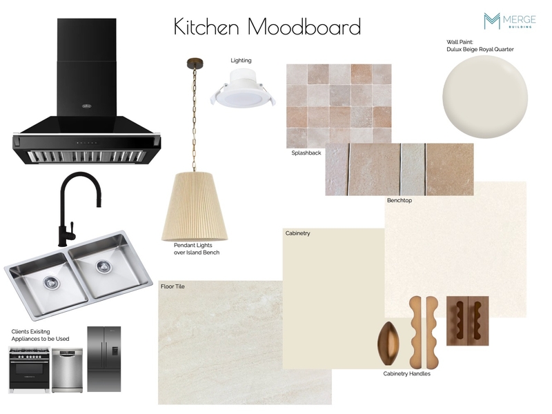 French - Kitchen Mood Board by MERGE BUILDING -Tracy Johnston Interior Designer on Style Sourcebook