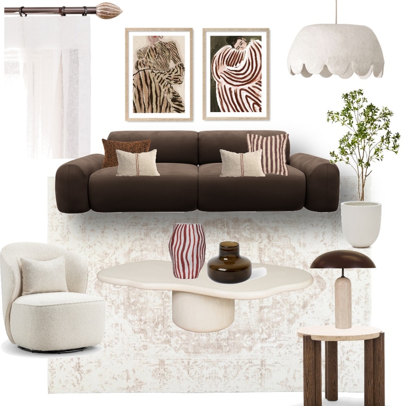 Contemporary Art Deco Living Room Concept Mood Board by yasmeensobhy on Style Sourcebook