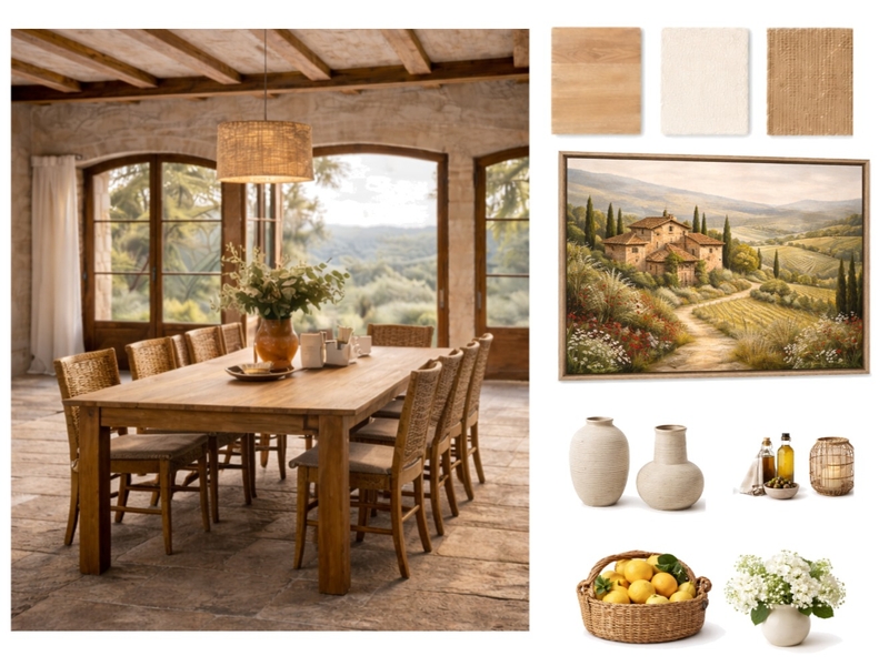 Τραπεζαρία Mood Board by ddimitra08 on Style Sourcebook