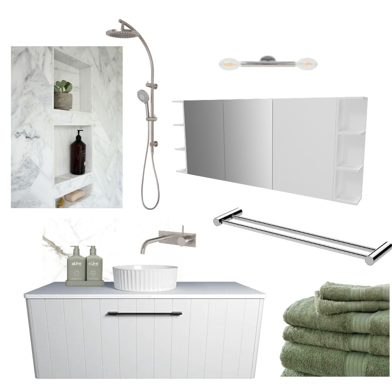 Hall Master Bathroom Project Mood Board by Savvi Home Styling on Style Sourcebook