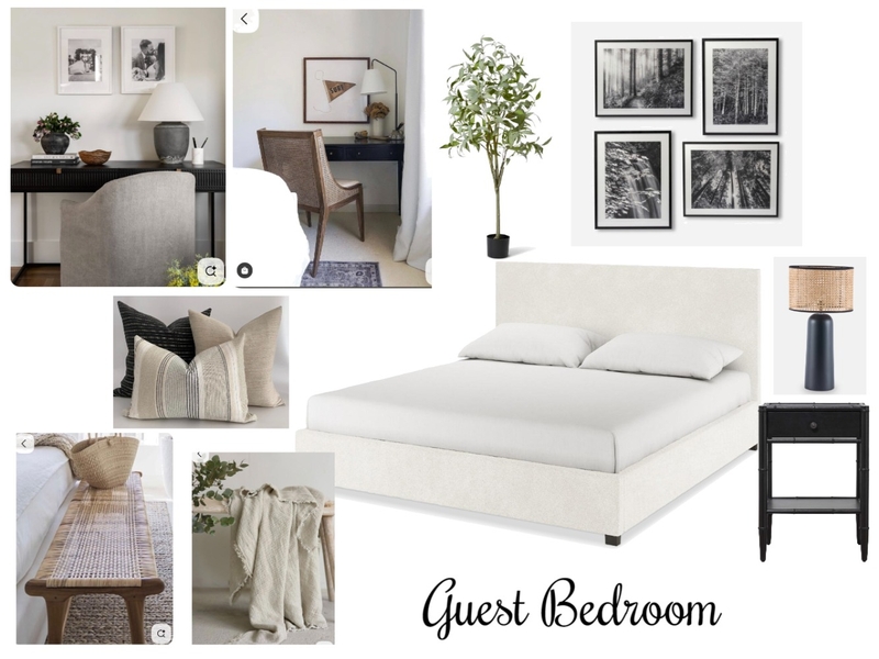 Caroline Guest Bedroom Mood Board by Carla Dunn Interiors on Style Sourcebook
