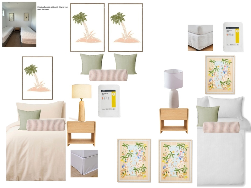 Guest Bedroom Mood Board by IIDR Interior Design on Style Sourcebook