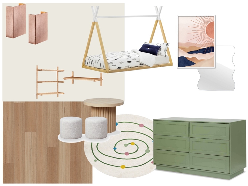 Cuarto de niñe. Mood Board by Moli on Style Sourcebook