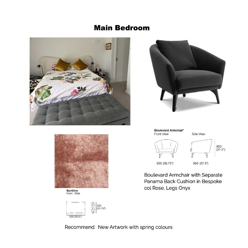 Main Bedroom Mood Board by Lets See Design on Style Sourcebook