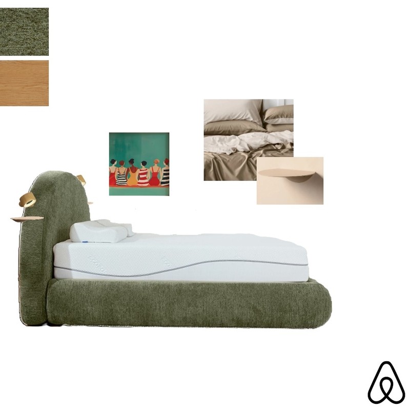 Bedroom 2 Interior Design Mood Board by Cleary & Co.