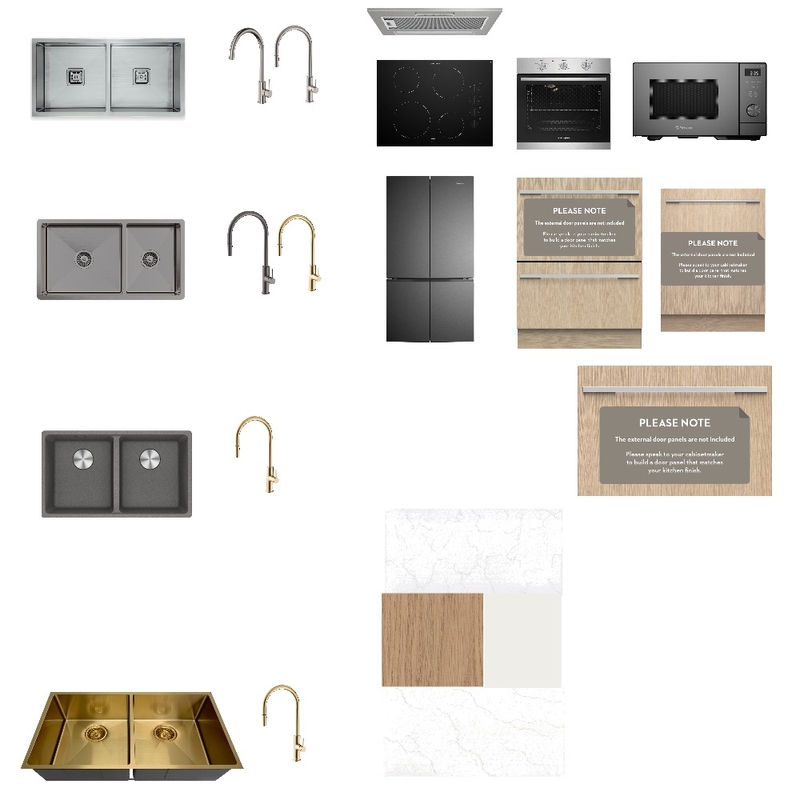 Kitchen Fixtures + Fittings + Appliances Mood Board by IIDR Interior Design on Style Sourcebook