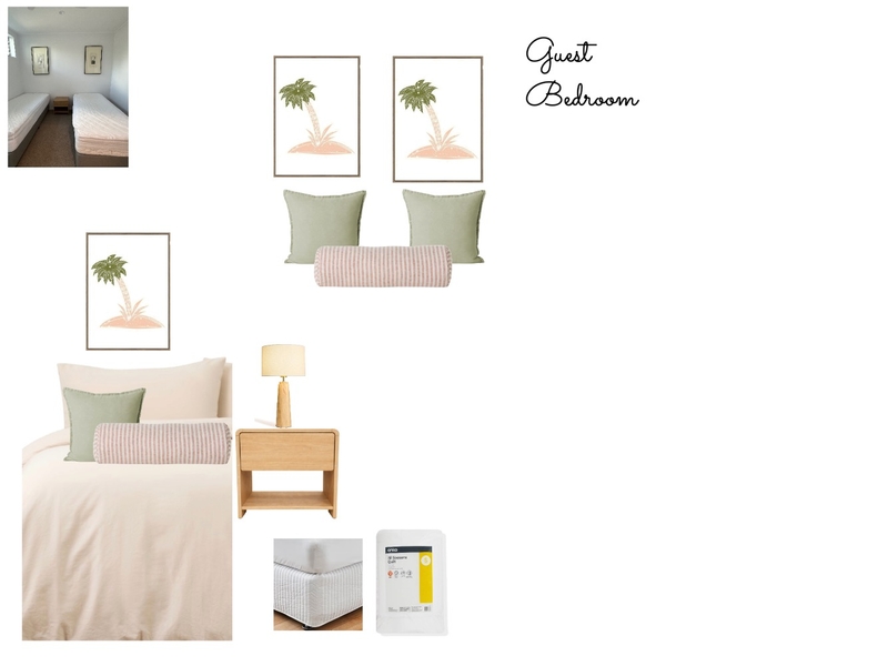 Guest Bedroom Mood Board by IIDR Interior Design on Style Sourcebook