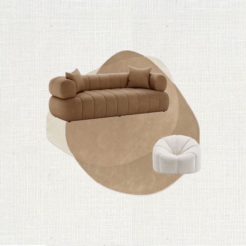 Textured Lounge - Natural 2 Mood Board by Carley Design Studio on Style Sourcebook