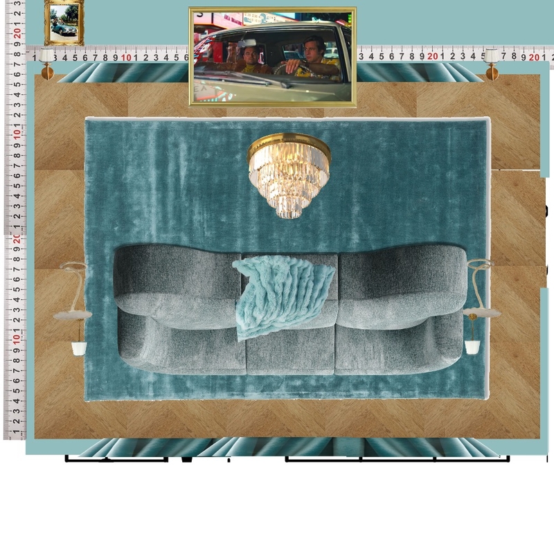 Cinema Blue Colour Drench Mood Board by dl2407 on Style Sourcebook