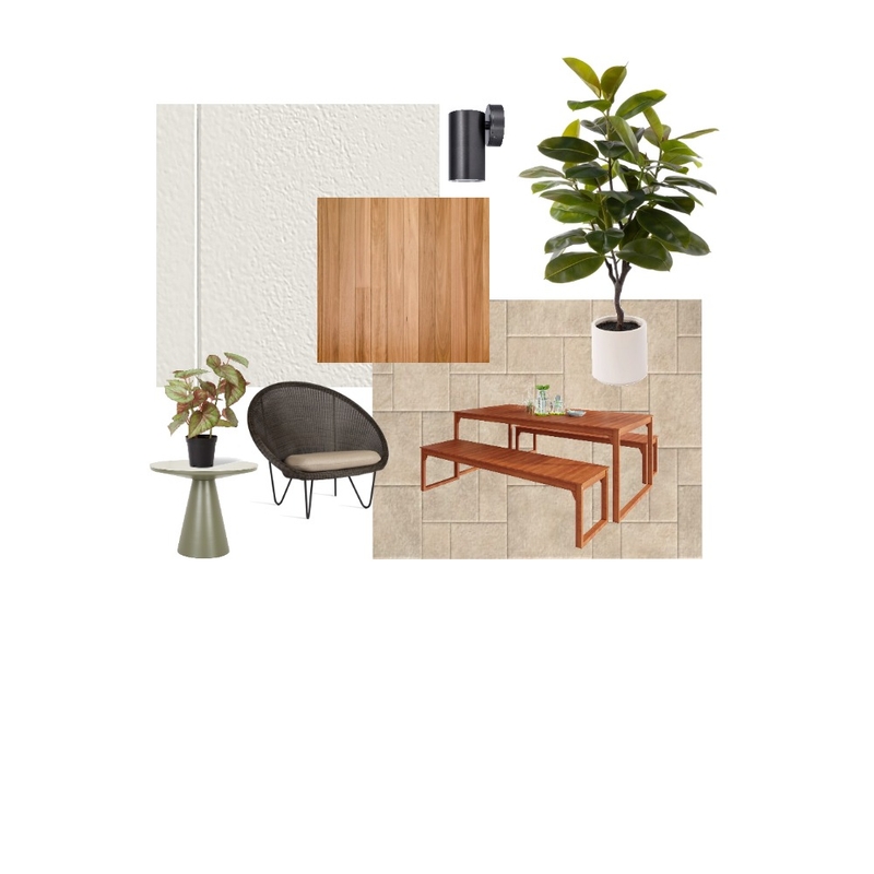 YORK ST BACKYARD Interior Design Mood Board by Paula Morales
