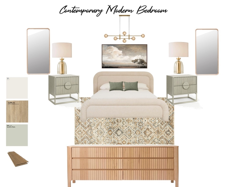 Contemporary Modern Bedroom Mood Board by AnnieJ on Style Sourcebook