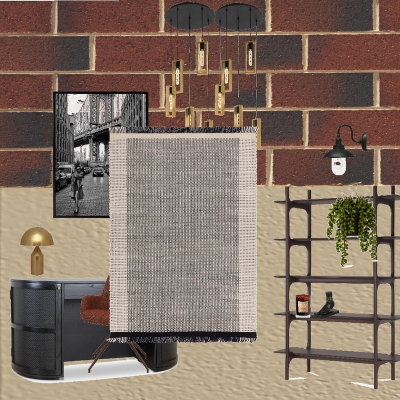 Industrial study room Mood Board by abppolvorin on Style Sourcebook