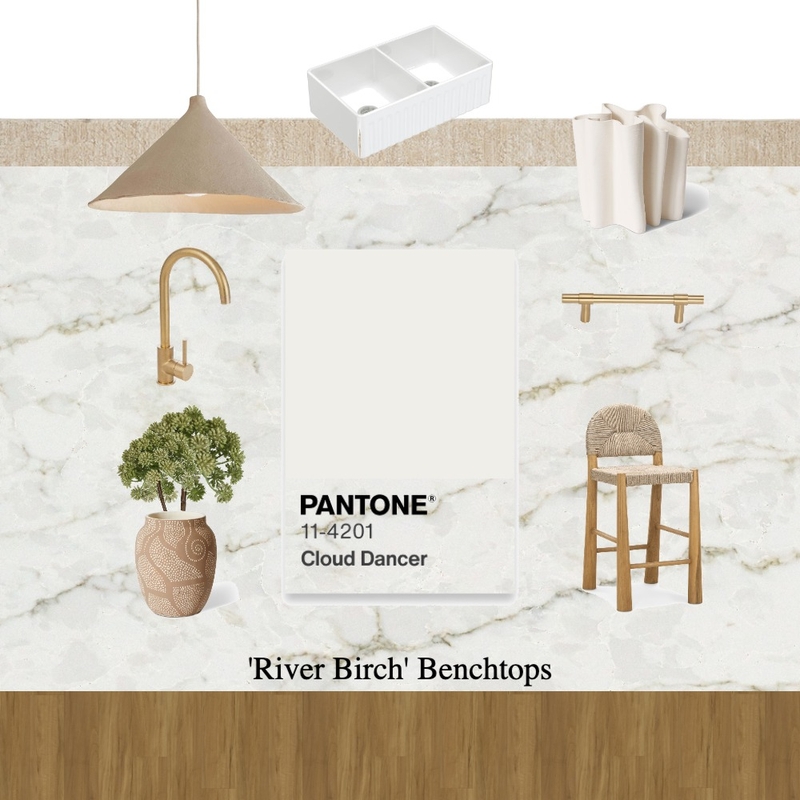 Pantone Colour of the Year ft. River Birch Mood Board by Granite Transformations on Style Sourcebook