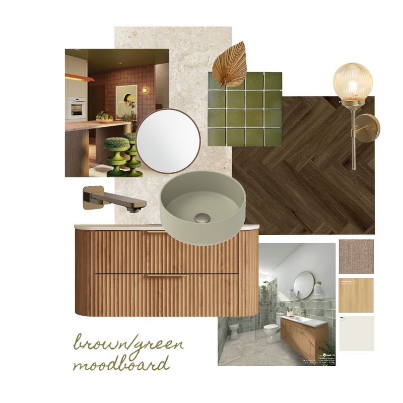 green/brown Mood Board by Beumont Mentone on Style Sourcebook