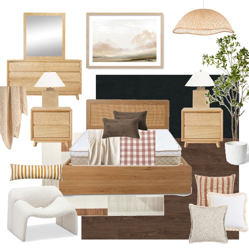 Rustic Bedroom Mood Board by Profile Australia on Style Sourcebook