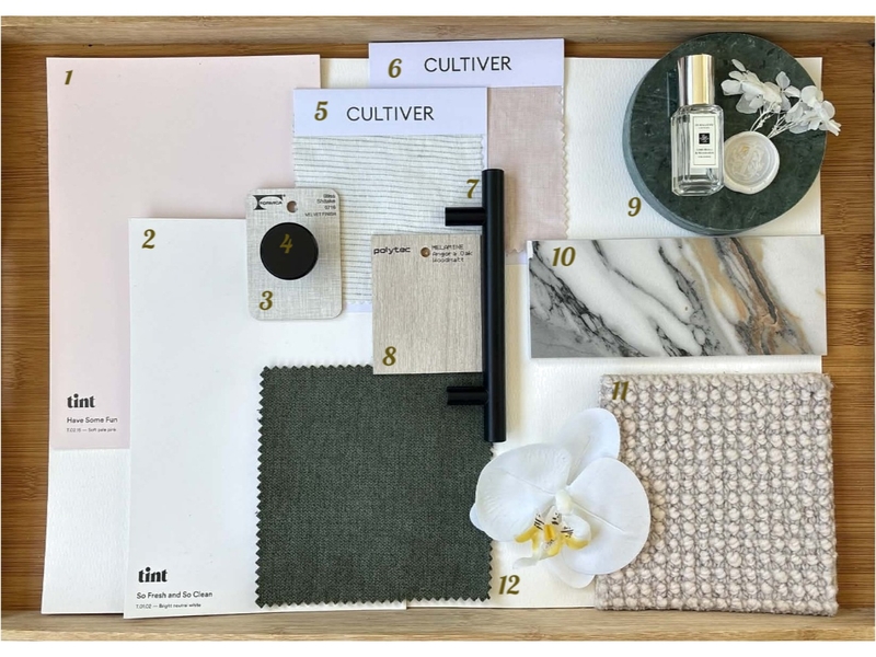 Wardrobe - Material Board Interior Design Mood Board by moneil