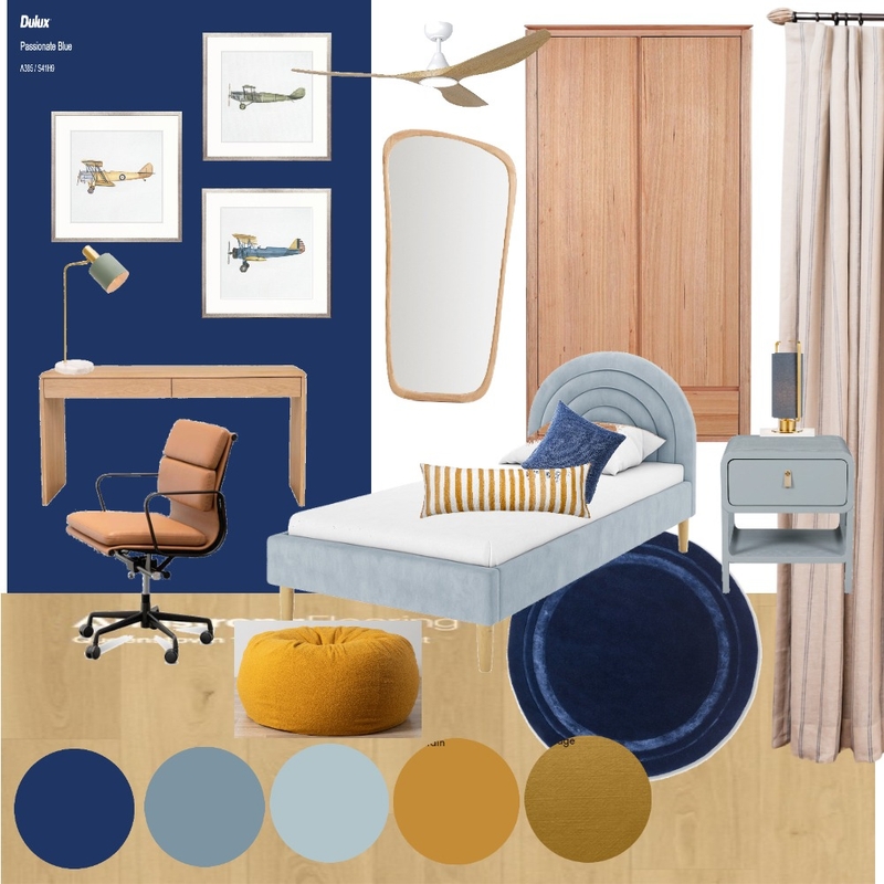 boys bedroom Mood Board by maguimun on Style Sourcebook