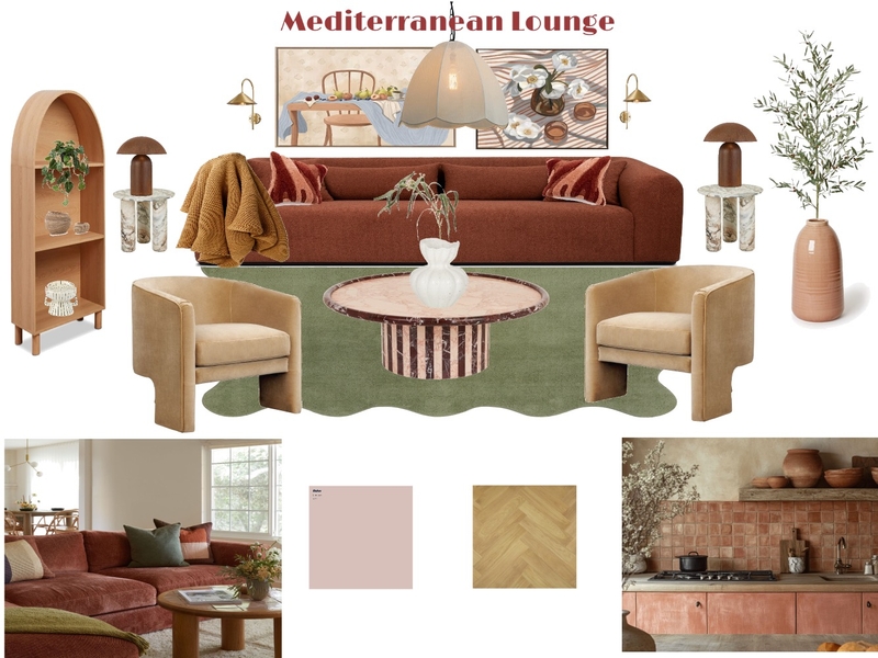 Mediterranean Lounge. Mood Board by Aniyahlpj on Style Sourcebook