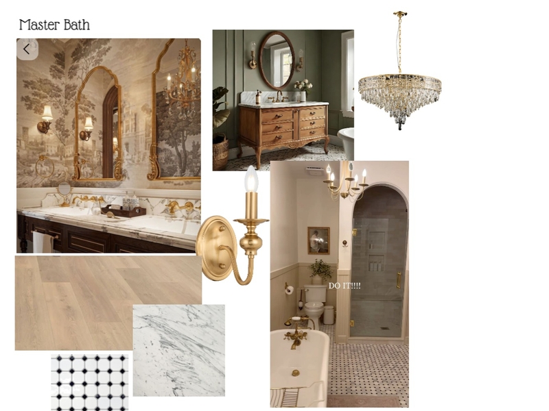 Master Bath Mood Board by House of Serena Smith Designs on Style Sourcebook