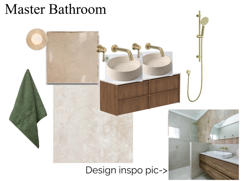Master Bathroom gloss option Mood Board by caroline155@yahoo.com.au on Style Sourcebook