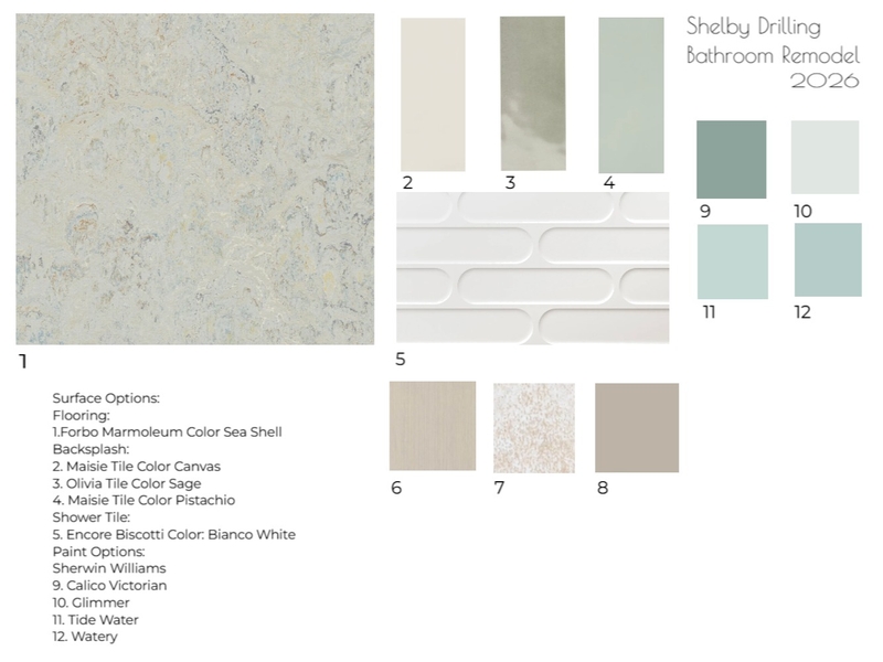 Drilling Bathroom Remodel Mood Board by IFS Designs on Style Sourcebook