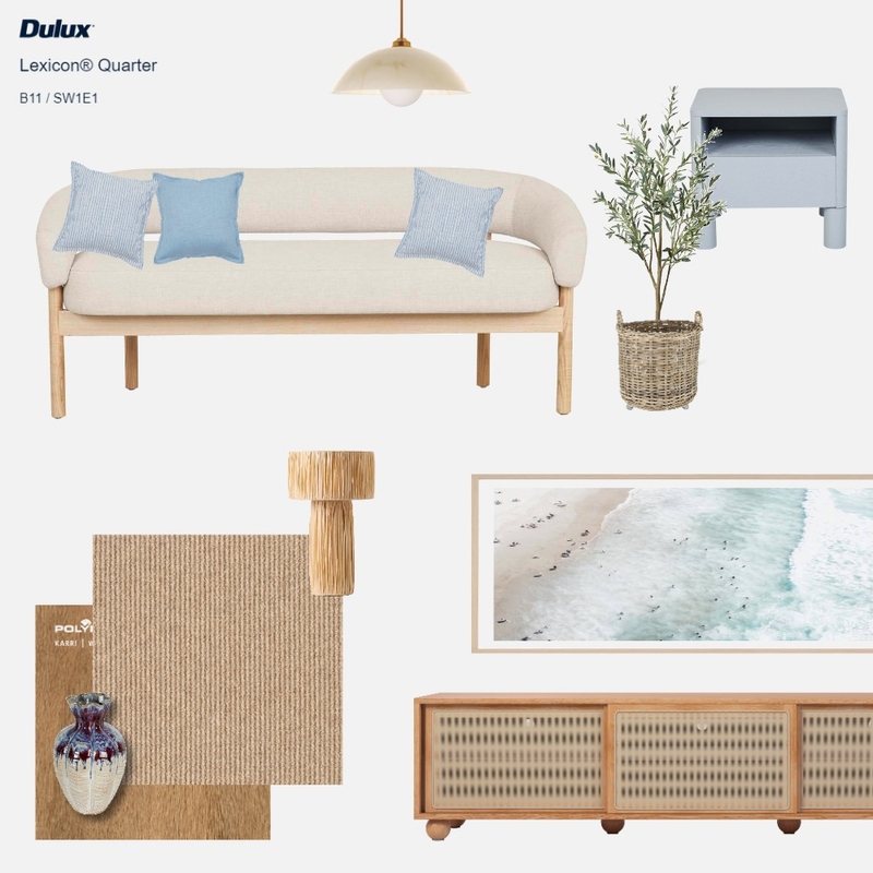 Coastal Contemporary III Mood Board by Reyn on Style Sourcebook