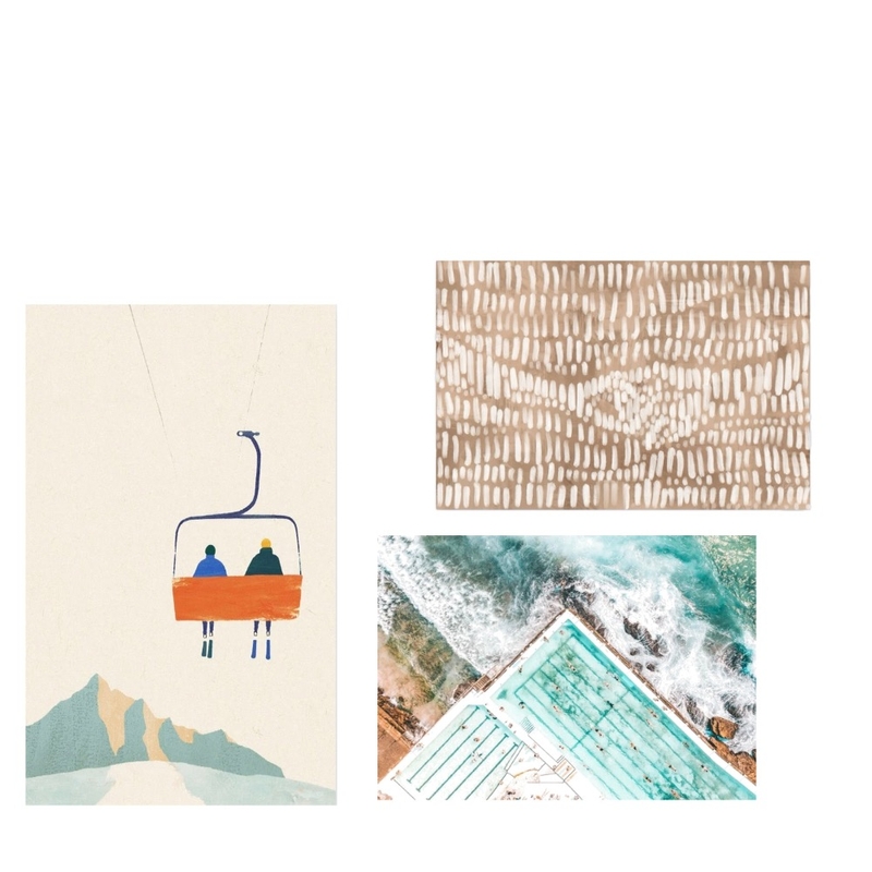 LARGE PRINTS Interior Design Mood Board by jennabolas