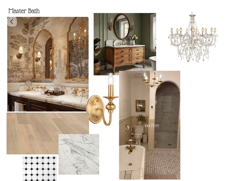 Master Bath Mood Board by House of Serena Smith Designs on Style Sourcebook
