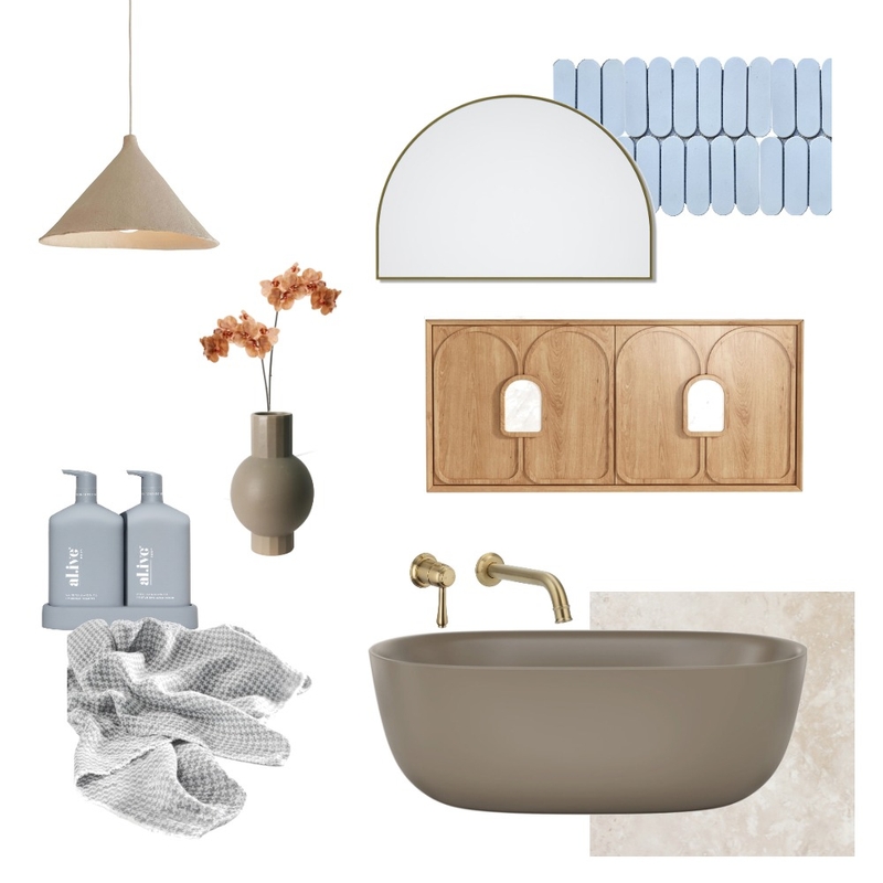 Tonal Bathroom Mood Board by ellie.sawyer317 on Style Sourcebook
