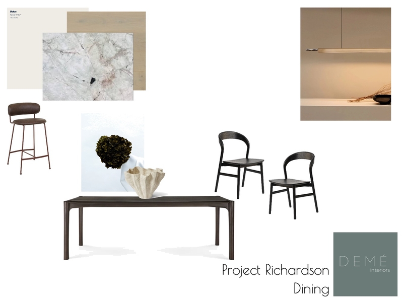 Project Richardson - Dining Mood Board by Demé Interiors on Style Sourcebook