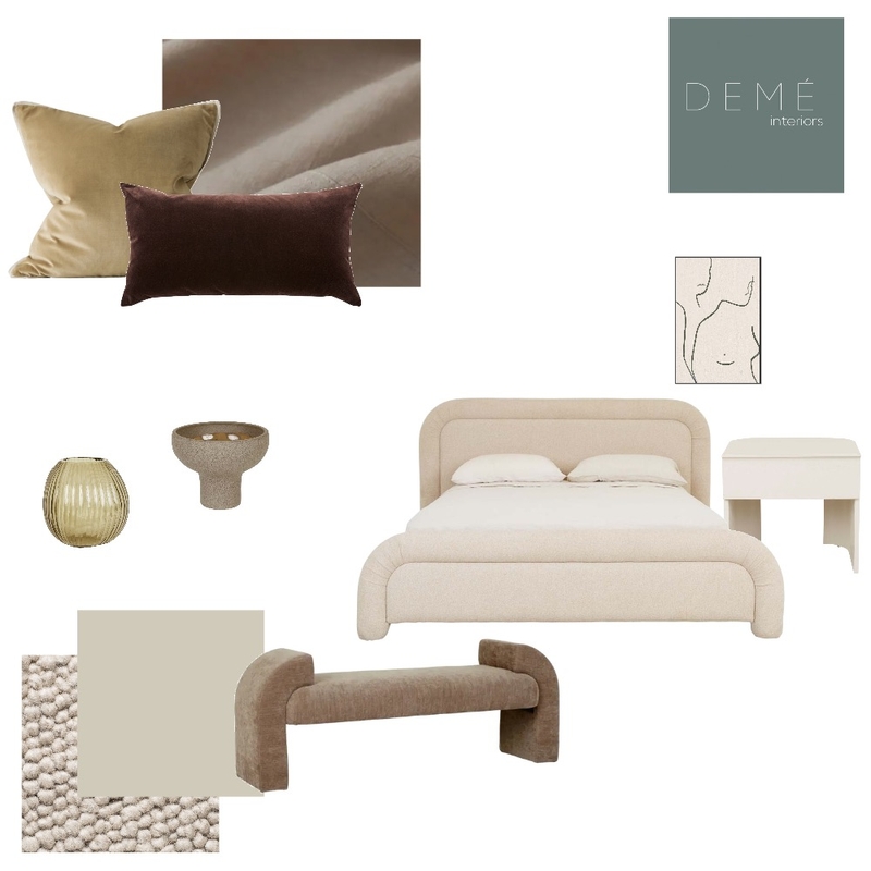 Project Richardson - Master Mood Board by Demé Interiors on Style Sourcebook